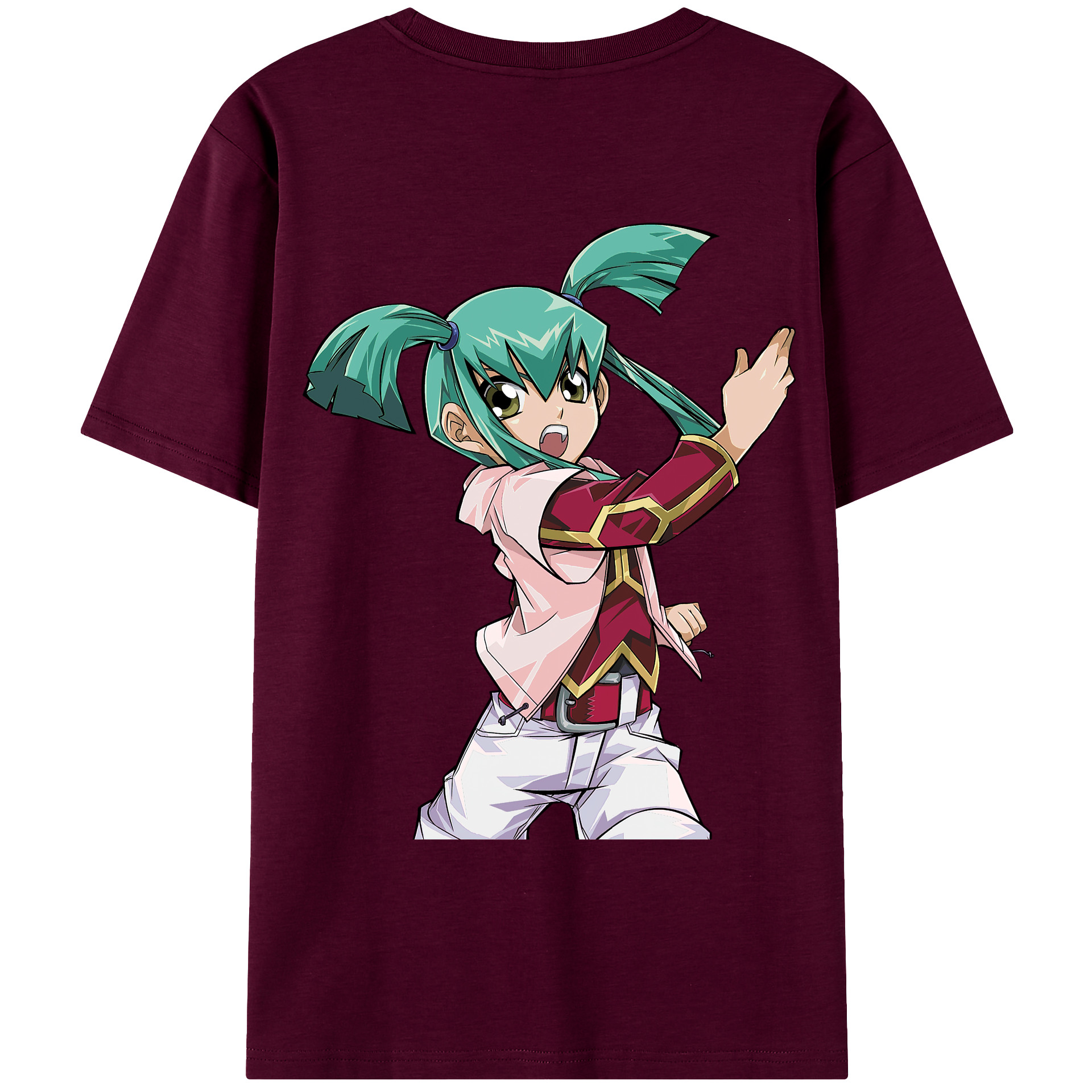 （画像用） 遊☆戯☆王 Yu-Gi-Oh! レディース半袖Tシャツ(バックプリント)